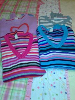 4 girl sweaters xl