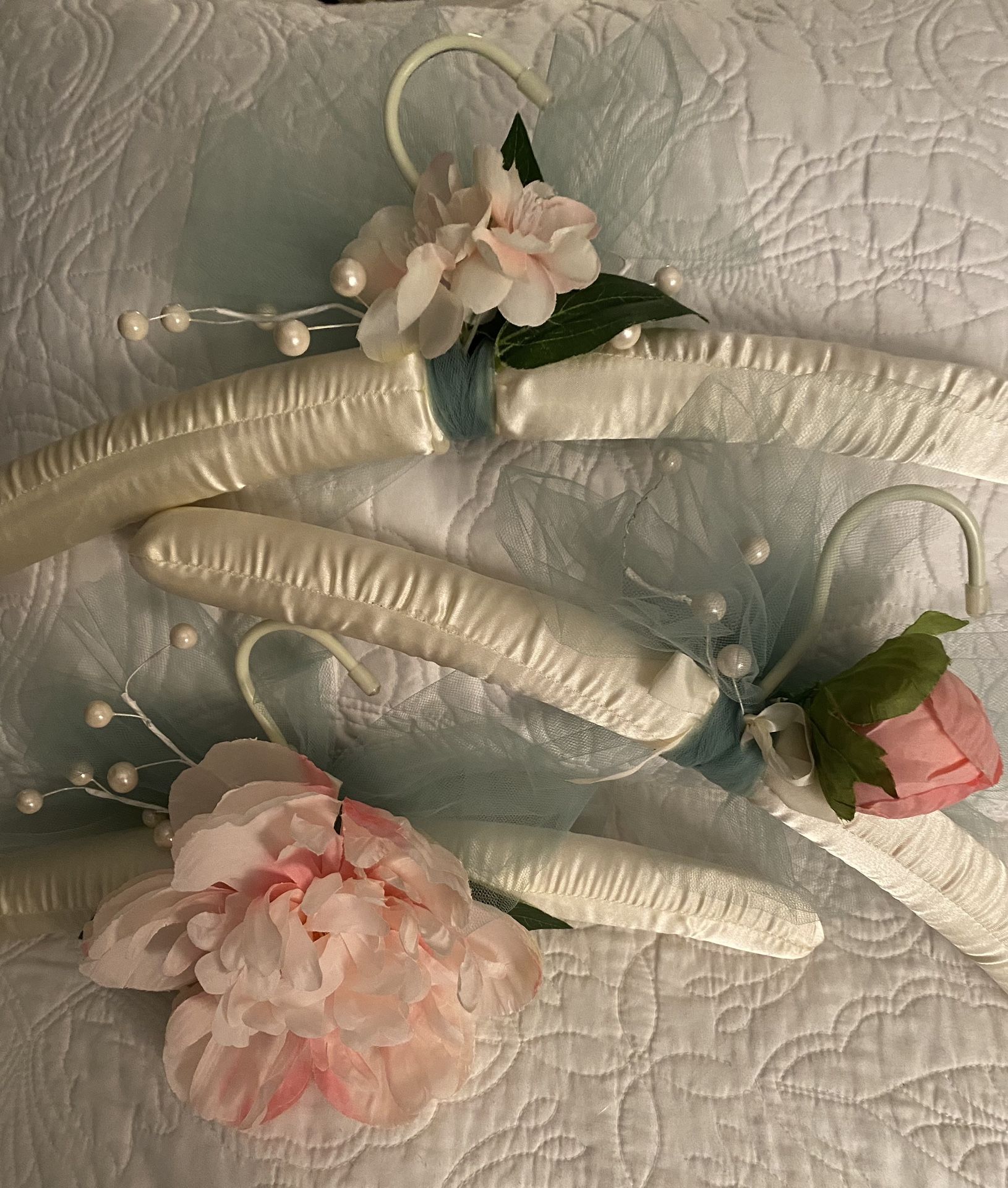 Bridal Dress Satin Hangers