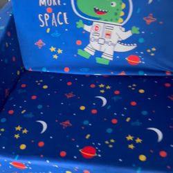 Brand New  2-in-1 Kids Couch and Kids Sofa - Baby Sofa with Foam Construction, Stain Resistant and Machine...