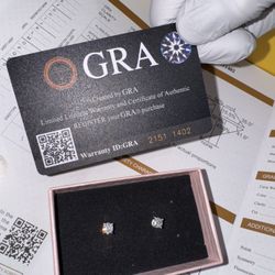 Moissanite Earrings 