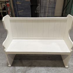 White Bench 