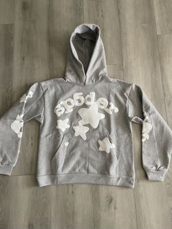 Grey Sp5der Hoodie