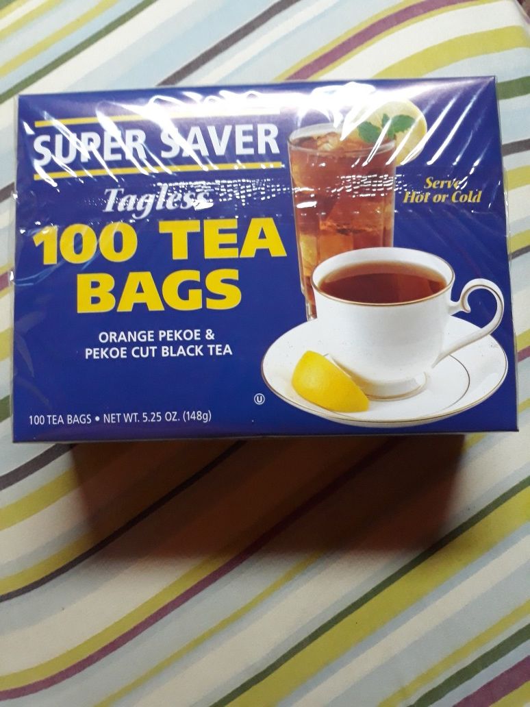 Tagless tea (100 count)