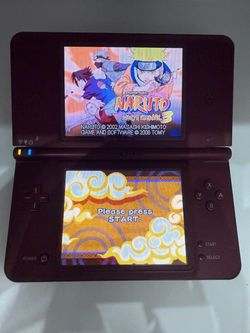 Nintendo DSi XL Handheld Console Dark Red