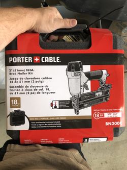 Porter cable nail gun