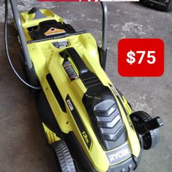 RYOBI CORDLESS LAWM MOWER 18V 
