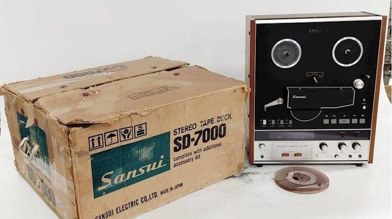 Sansui Vintage Reel To Reel Tape Deck