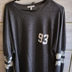 Women's Long Sleeve "93" Shirt, Large