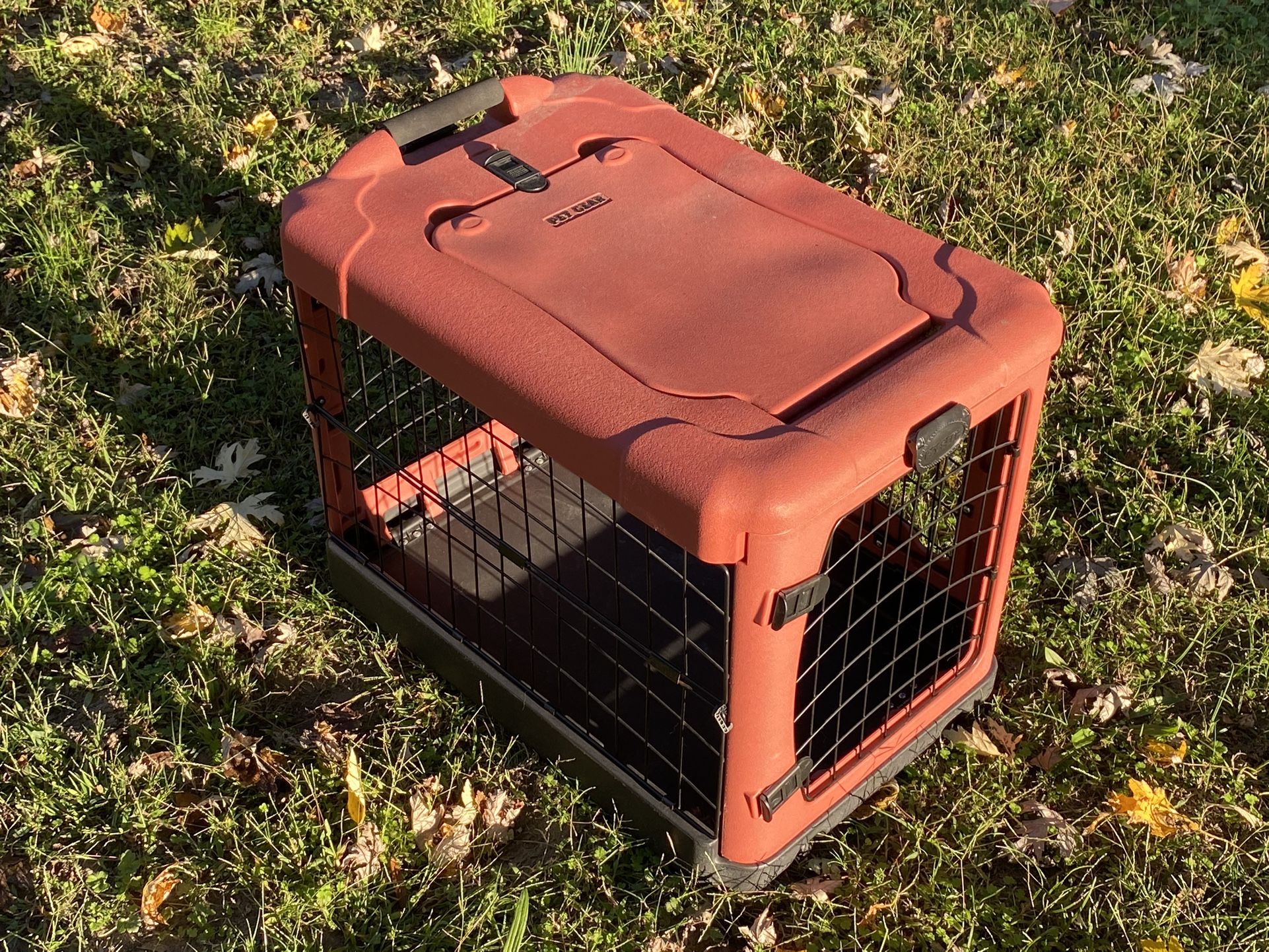 Pet Gear "The Other Door" 4 Door Steel Crate for Dogs/Cats with Garage-Style Door.