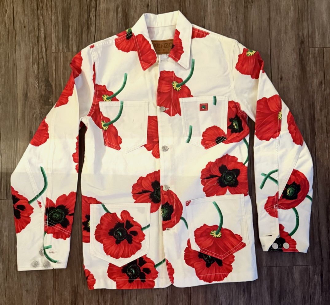 Kenzo Poppy Shirt Jacket (Men’s Small)