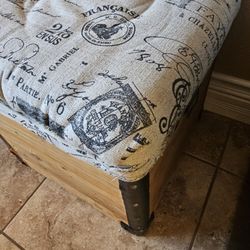 Accent Bench Foot Stool Parisian