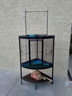 Large Corner Bird/Parrot Cage