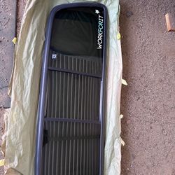 Ford rear back glass with slider 