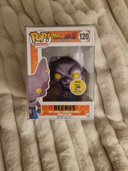 Metallic Beerus SDCC Exclusive Funko