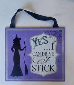 Halloween sign