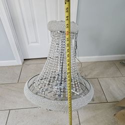 CRYSTAL CHANDLER. LAMPARA DE CRYSTAL 