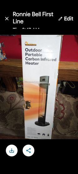 Outdoor Portable Carbon Infrared Heater