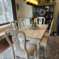 Beautifully Transformef 7 Piece Dining Set *Delivery Is Available*