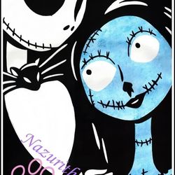 Nightmare Before Christmas Painting Prints