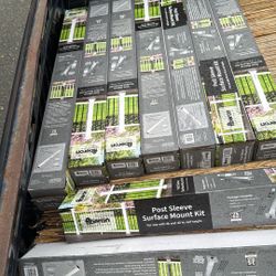 Fiberon- Composite Railing Post Sleeve Surface Mount Kit