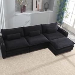 Soft Plush Couch. 