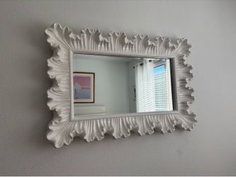 White Color Decorative Mirror
