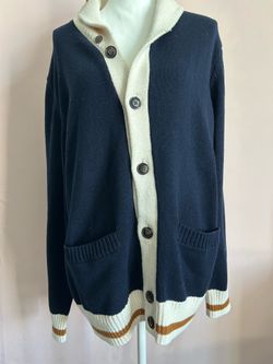 Vintage Style Roots Cabin Canada Oversized Cardigan Sweater