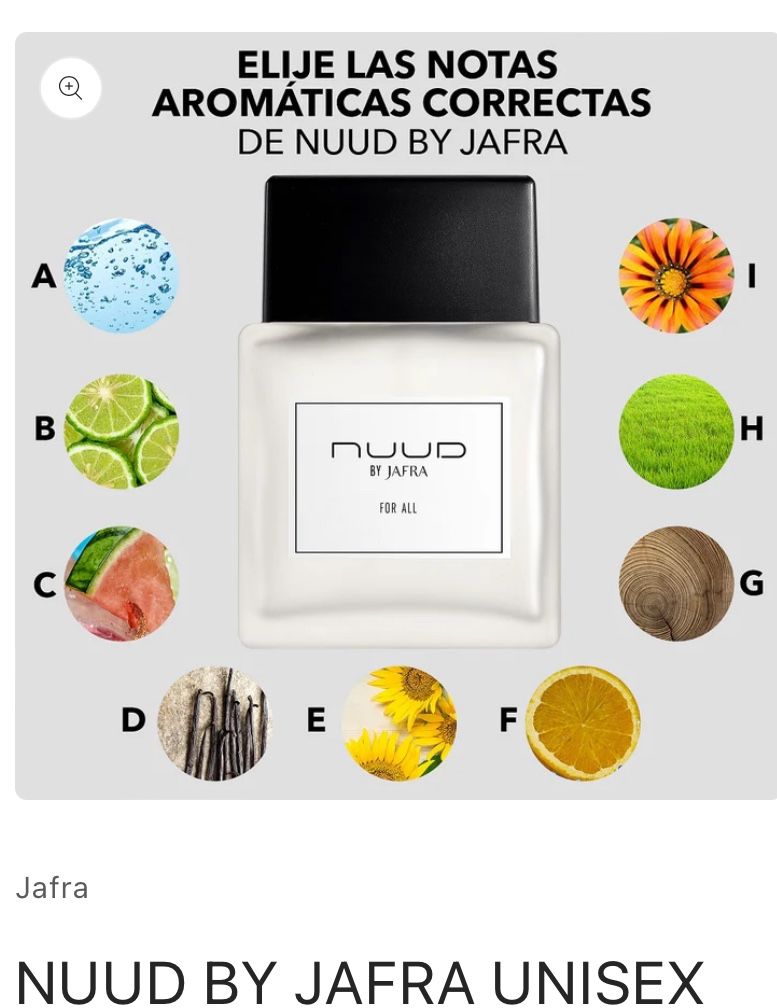 Jafra Perfume NUD Unisex $45.00
