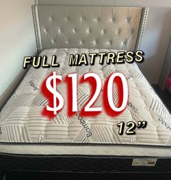 New full mattress only $120