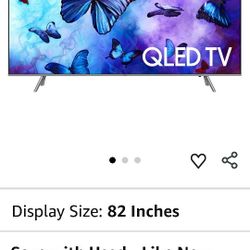 Samsung 82 Qledtv