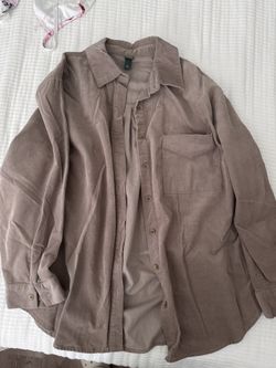Corduroy Sweater Shirt
