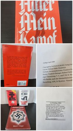 Lot of 4 WW2 Historical Books