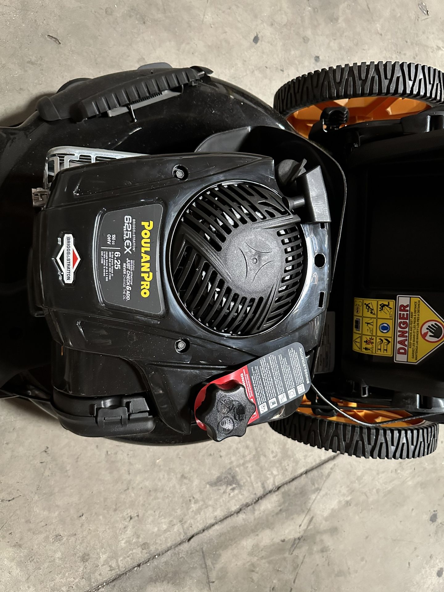 625Ex 22 in. 150 cc Briggs and Stratton Gas FWD Walk Behind 3in 1 Self