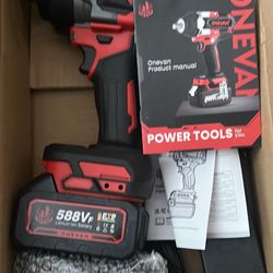Cordless Nut Busting Impact 1/2 1400lb Torque 