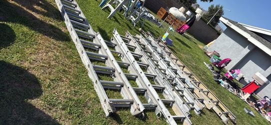 16 ladders.. from 4 foot all the way to 28 foot.. and scalpel.. 30 of them are available.