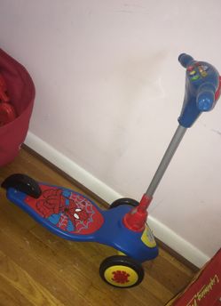 Spider man bike has music on works perfectly