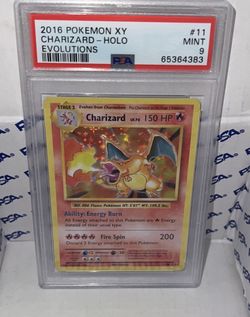 2016 Pokemon XY Evolutions Charizard - Holo PSA 9 