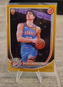 Brooks Barnhizer Bowman RC Gold Parallel 33/50