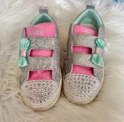 Skechers Crystal Stars Light-Up Sneakers *Size 12