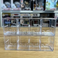 2 Bitty Pop Funko Shelves (EACH SHELF HOLDS 4) Figurines Toy Bittys Collectibles