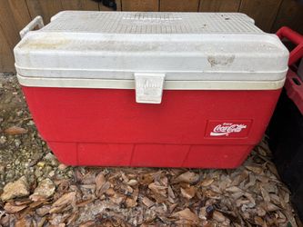 Vintage Coca Cola Igloo Cooler