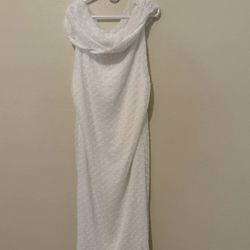 White Maternity Dress