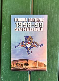 Vintage Florida Panthers schedule, 1998-99 season