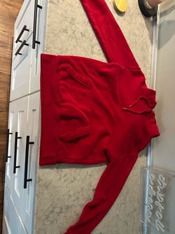Red Hollister Hoodie