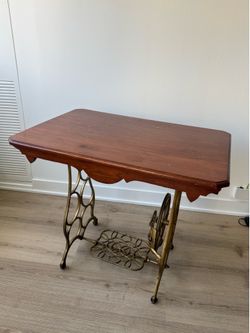 Vintage Repurposed Sewing Machine Base