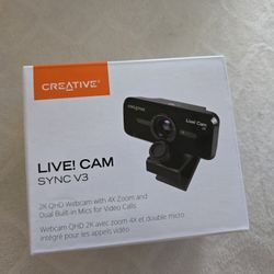 Creative Live Cam Sync V3 Webcam