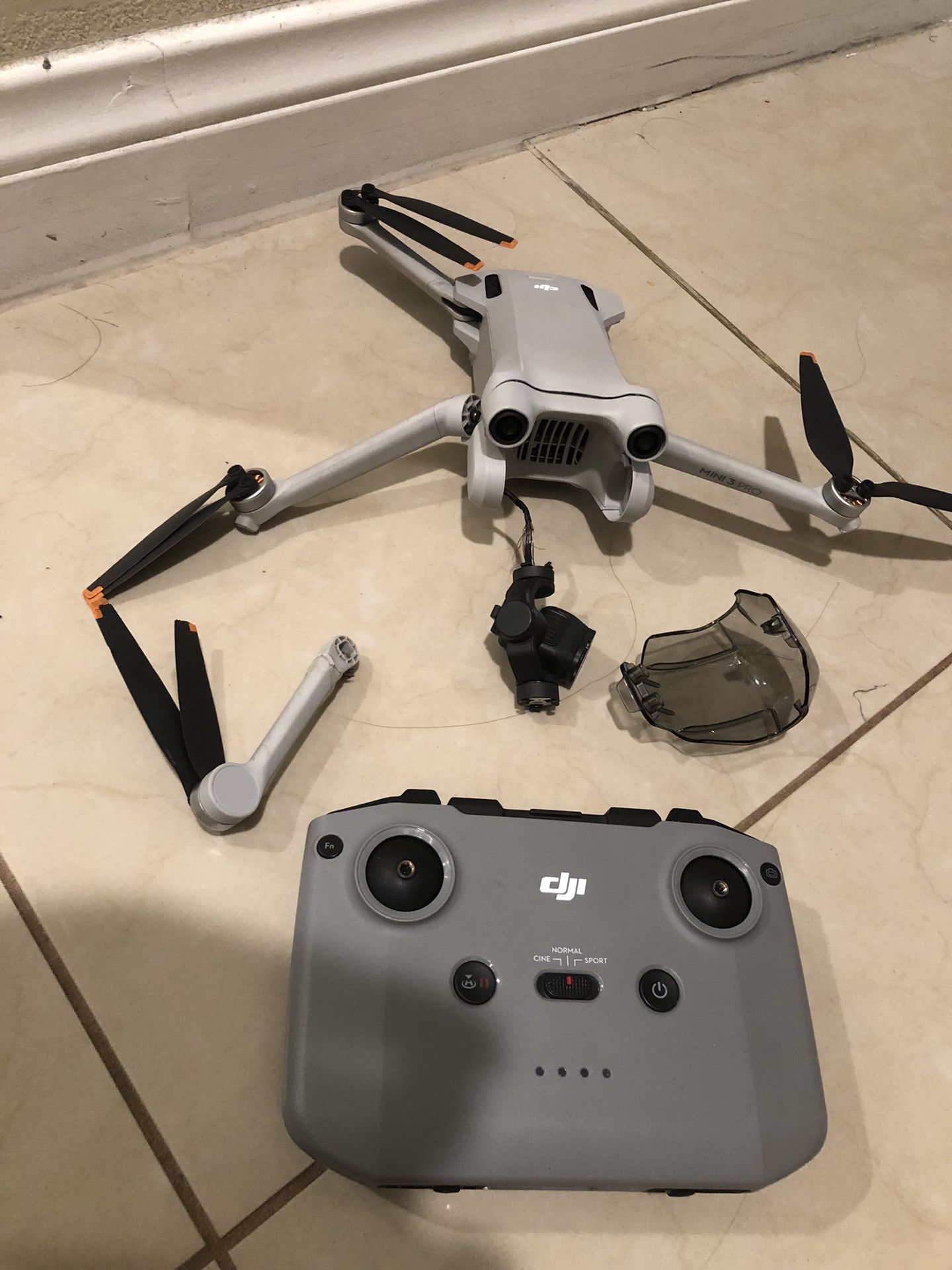 DJI Mini 3pro Parts Parts Parts $85