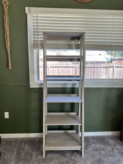 Ladder shelf