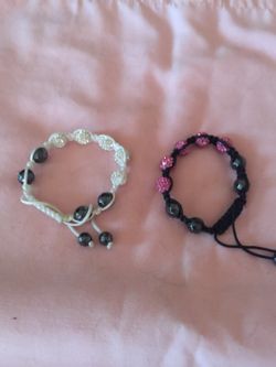 Two beautiful bead bracelets