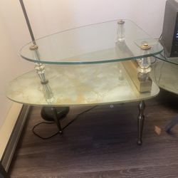 Antique Glass Tables